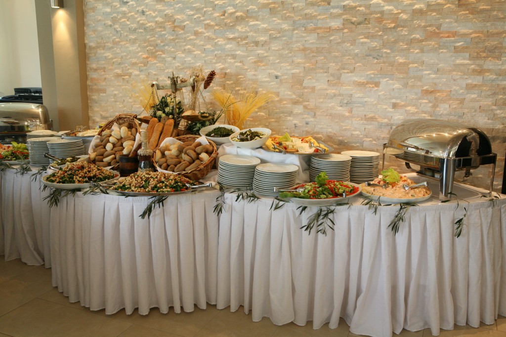 Άποψη από Buffet Μενού