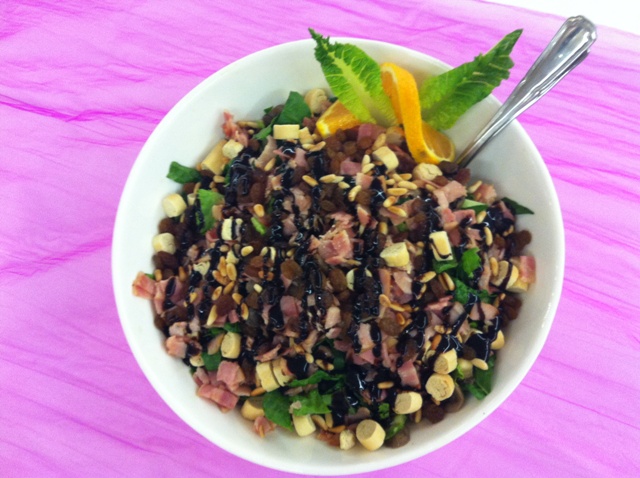 salata me spanaki